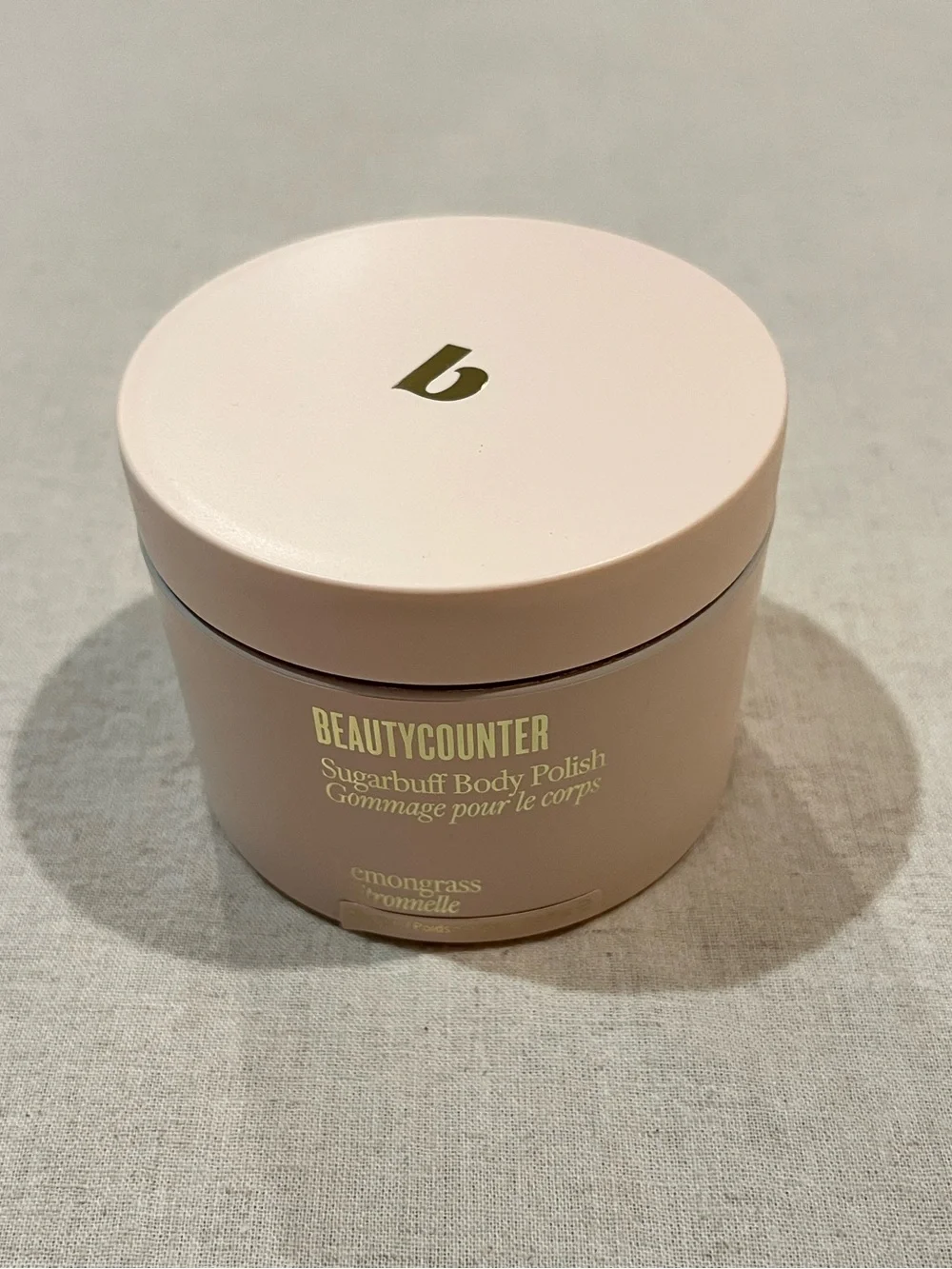 Beautycounter Sugar Buff Body Polish in Lemongrass Sealed NWOB